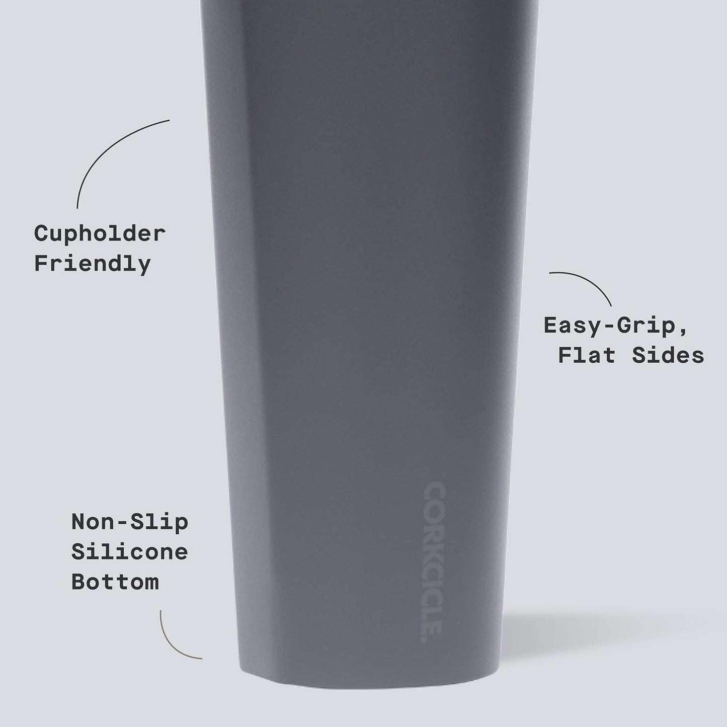 Classic Insulated Tumbler - Stainless Steel Tumbler with Lid, Triple Insulated for Hot & Cold Drinks, Shatterproof Lid, Cupholder Friendly, BPA-Free - 24oz - Cacao