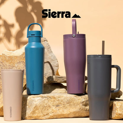 Classic Insulated Tumbler - Stainless Steel Tumbler with Lid, Triple Insulated for Hot & Cold Drinks, Shatterproof Lid, Cupholder Friendly, BPA-Free - 24oz - Cacao