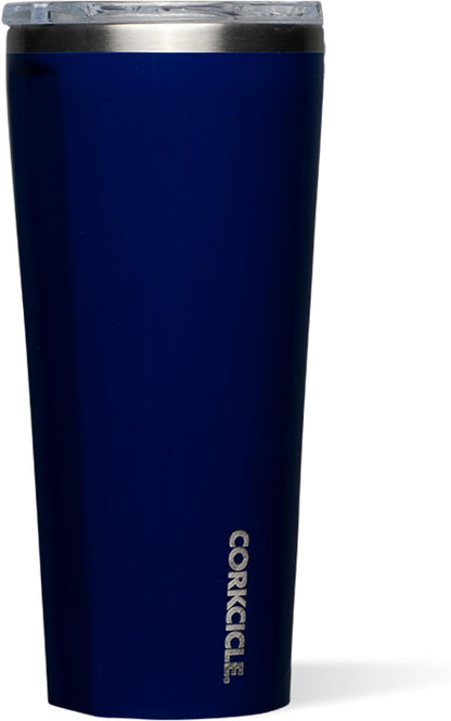 Classic Insulated Tumbler - Stainless Steel Tumbler with Lid, Triple Insulated for Hot & Cold Drinks, Shatterproof Lid, Cupholder Friendly, BPA-Free - 24oz - Cacao