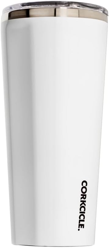 Classic Insulated Tumbler - Stainless Steel Tumbler with Lid, Triple Insulated for Hot & Cold Drinks, Shatterproof Lid, Cupholder Friendly, BPA-Free - 24oz - Cacao