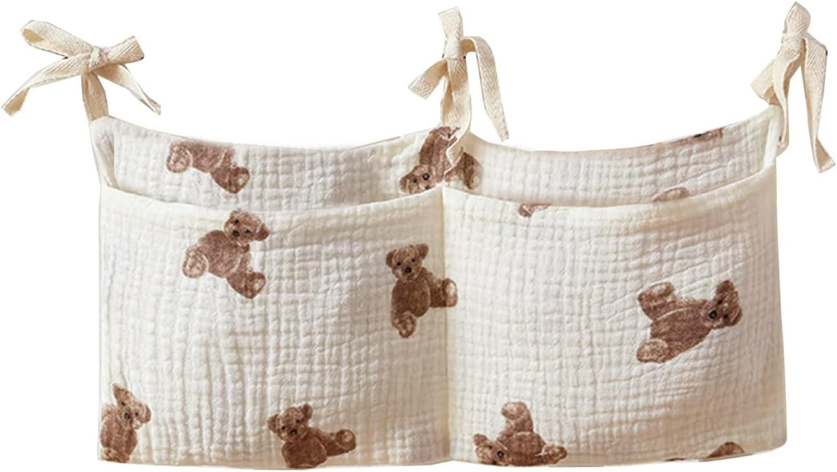 Baby Bedside Hanging Bags Storage Organizer Milk Bottle Toy Crib Baby Nappy-Bag Bed-Bunk Organizing Bag