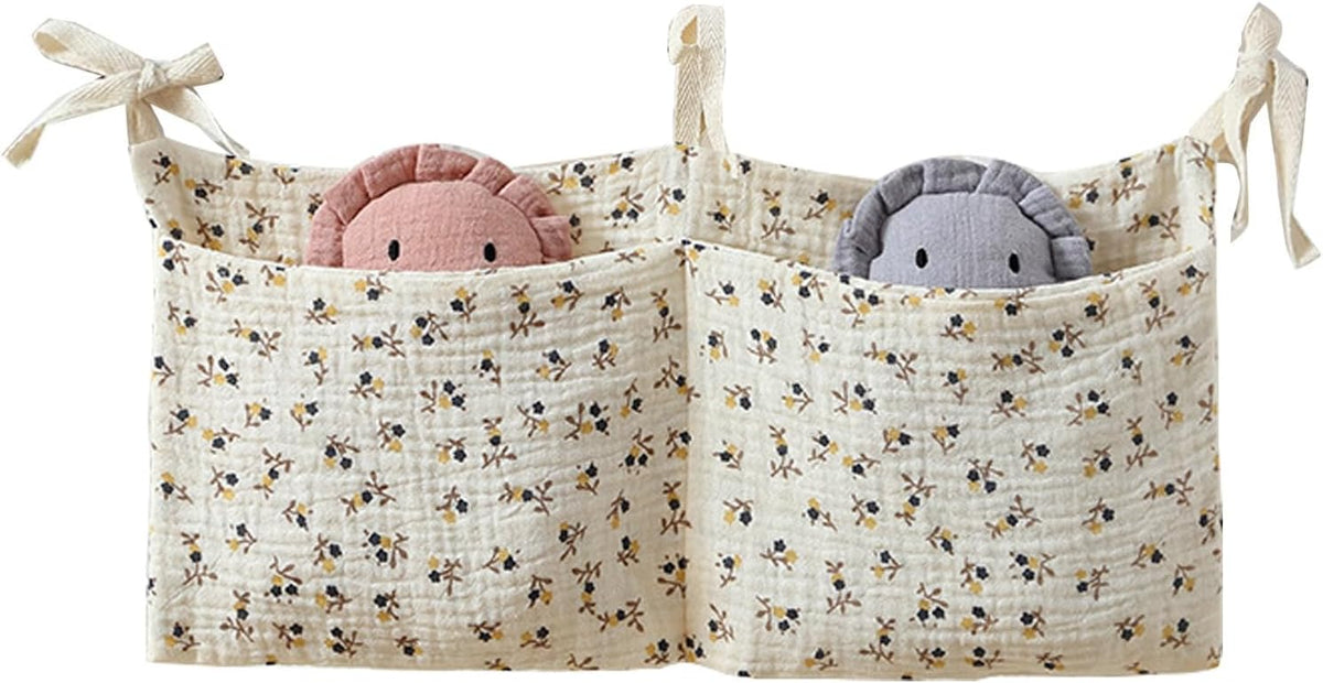 Baby Bedside Hanging Bags Storage Organizer Milk Bottle Toy Crib Baby Nappy-Bag Bed-Bunk Organizing Bag