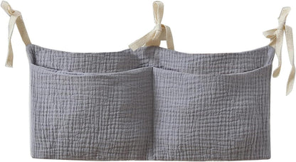 Baby Bedside Hanging Bags Storage Organizer Milk Bottle Toy Crib Baby Nappy-Bag Bed-Bunk Organizing Bag