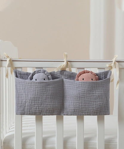 Baby Bedside Hanging Bags Storage Organizer Milk Bottle Toy Crib Baby Nappy-Bag Bed-Bunk Organizing Bag
