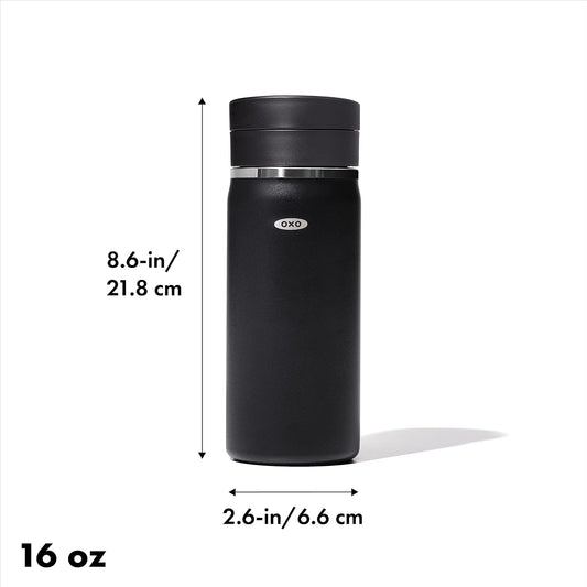 Good Grips 16oz Travel Coffee Mug With Leakproof SimplyClean™ Lid - Onyx