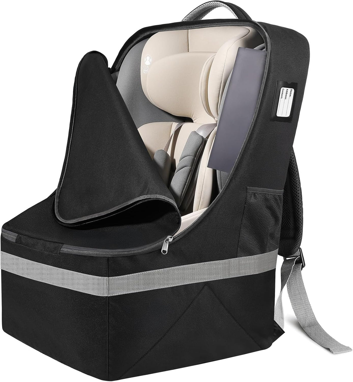 Upgrade Car Seat Travel Bag for Airplane: Backpack Carseat Bags Fit Graco