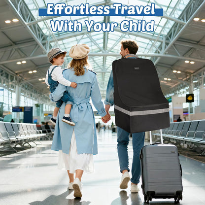 Upgrade Car Seat Travel Bag for Airplane: Backpack Carseat Bags Fit Graco