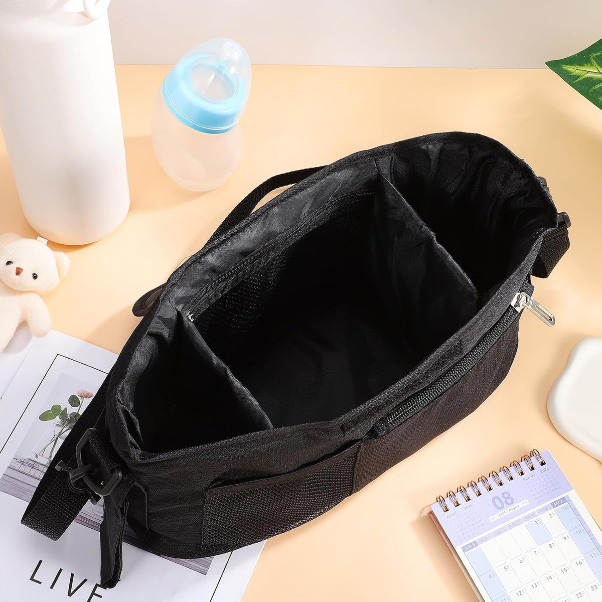 Stroller Organizer Bag Large Capacity Oxford Fabric for Stroller