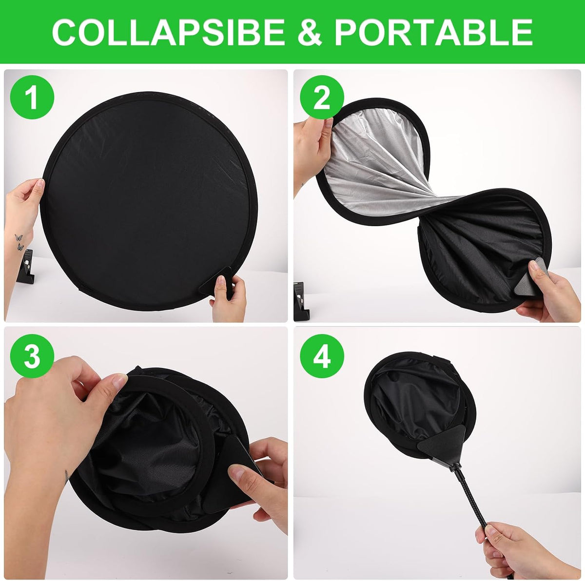 Laptop Sun Shade with Clip, 15.7 inch Foldable Laptop Shade Cubicle Sun Shade Laptop Sun Visor Laptop Sunshader Laptop Sun Shield for Outside Work Computers, Beach Chairs and Strollers (Black)