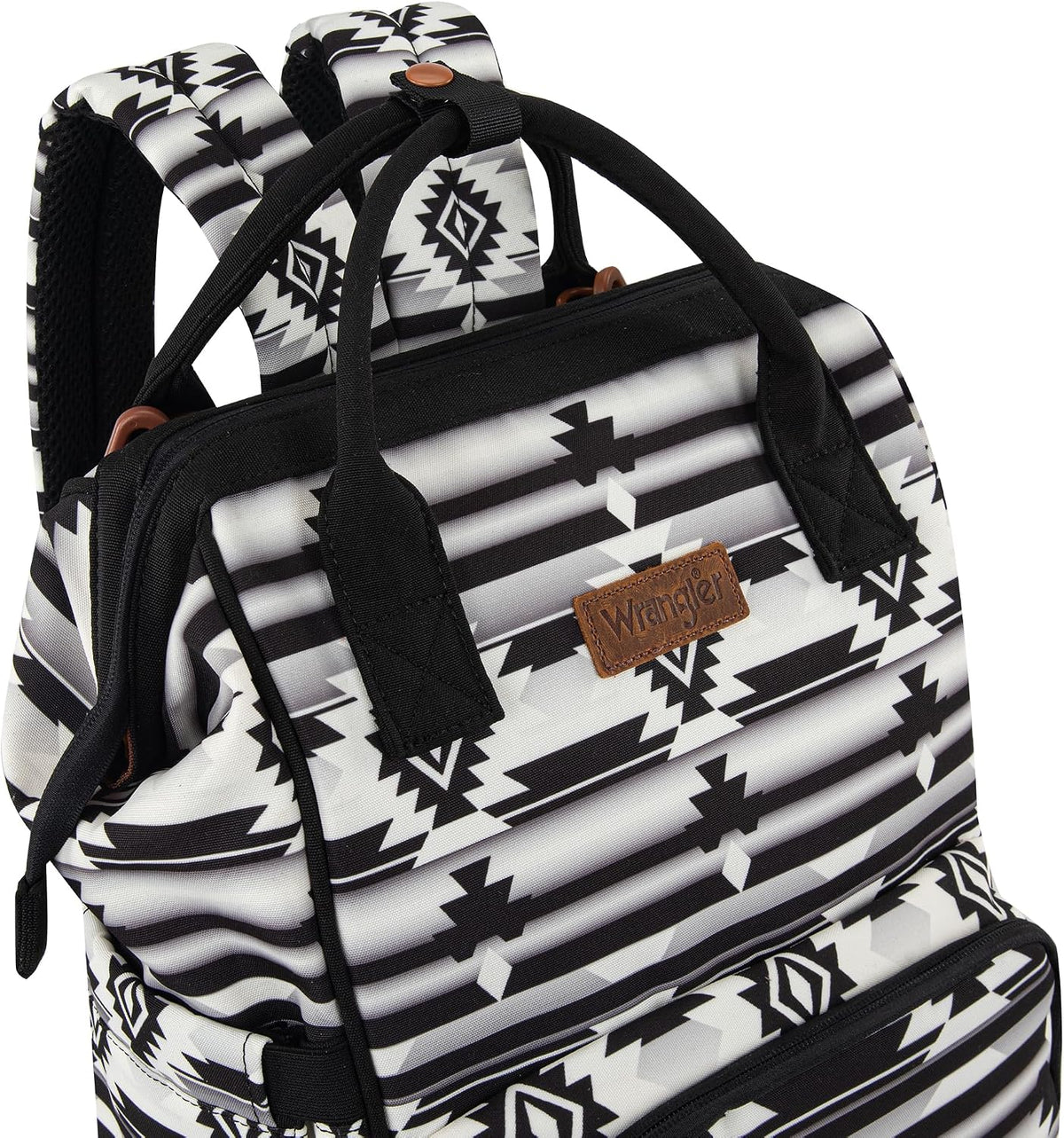 Montana West Wrangler Diaper Bag Backpack Aztec Callie Bag Travel Backpack Purses Western Multi-Function Baby Bags for Mom