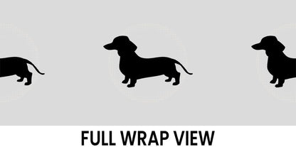 Yorkshire Terrier Yorkie With Bow Double-Walled Plastic Travel, 16oz.