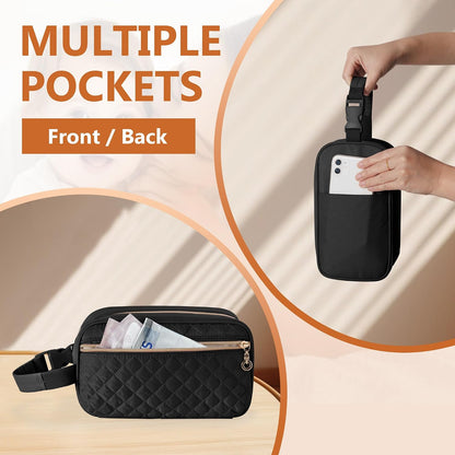 Breastmilk Cooler Bag with 4 Ice Packs and Buckle Handle, Pink