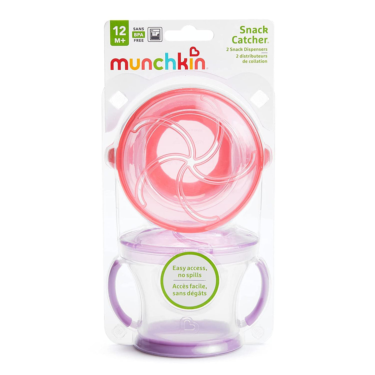 Snack Catchers 2 Count Assorted Colors