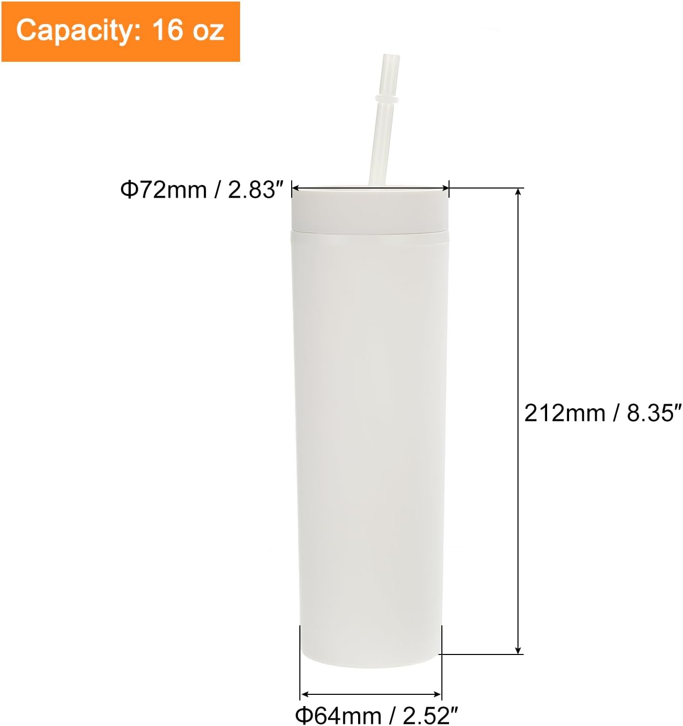 Skinny Tumbler with Lids and Straws, 16Oz Matte Light Green Skinny Tumbler Bulk, Reusable Pastel Acrylic Tumbler, Double Wall Plastic Tumbler for Cold Hot Drinks, Coffee DIY