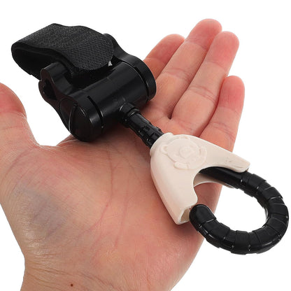 2pcs Stroller Hanging Hook Grocery Bag Holder Large Carabiner Clip