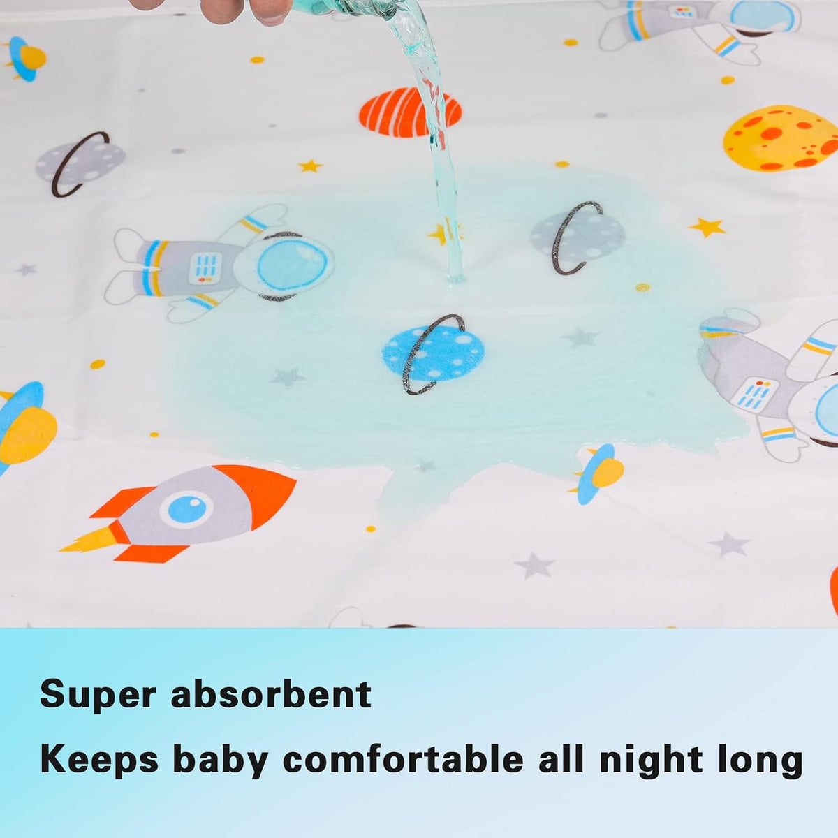 Baby Portable Changing Pad,22"x27.5"3 Pack,Cotton,Waterproof