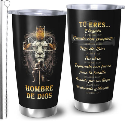 Spanish Papá Regalo 20oz Tumbler, Mexican Dad Gift for Men | Lovely Papá Mug Regalo, Heartfelt El Mejor Papa Del Mundo Present for Mexican Fathers