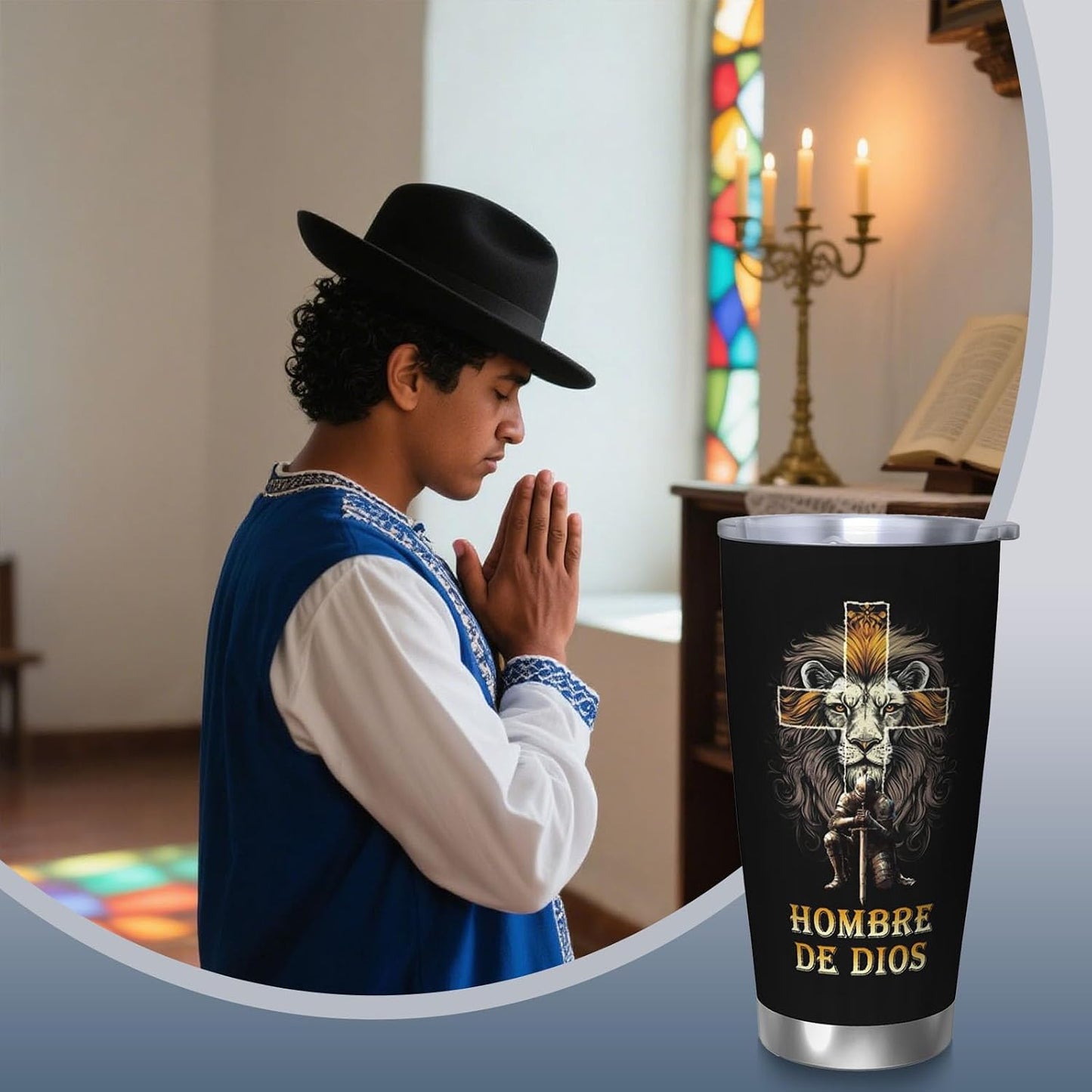 Spanish Papá Regalo 20oz Tumbler, Mexican Dad Gift for Men | Lovely Papá Mug Regalo, Heartfelt El Mejor Papa Del Mundo Present for Mexican Fathers