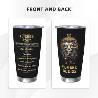 Spanish Papá Regalo 20oz Tumbler, Mexican Dad Gift for Men | Lovely Papá Mug Regalo, Heartfelt El Mejor Papa Del Mundo Present for Mexican Fathers