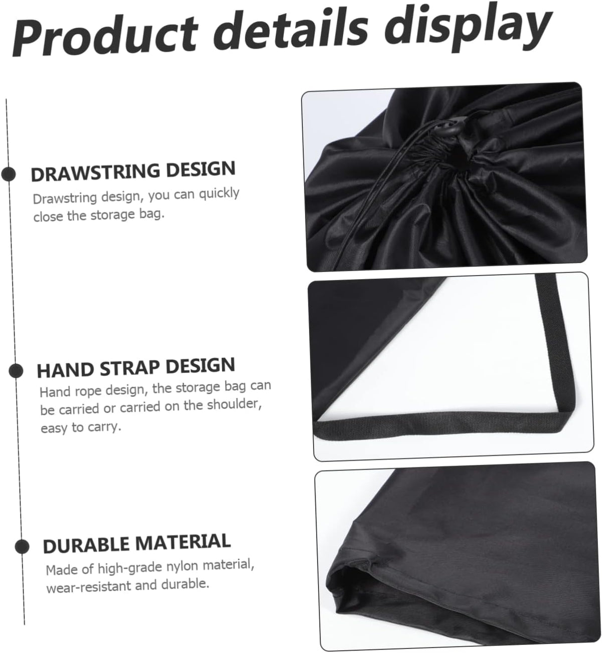 Extra Large Stroller Storage Bag for Airplane Travel Sturdy Foldable Stroller Travel Cover for Families Go
