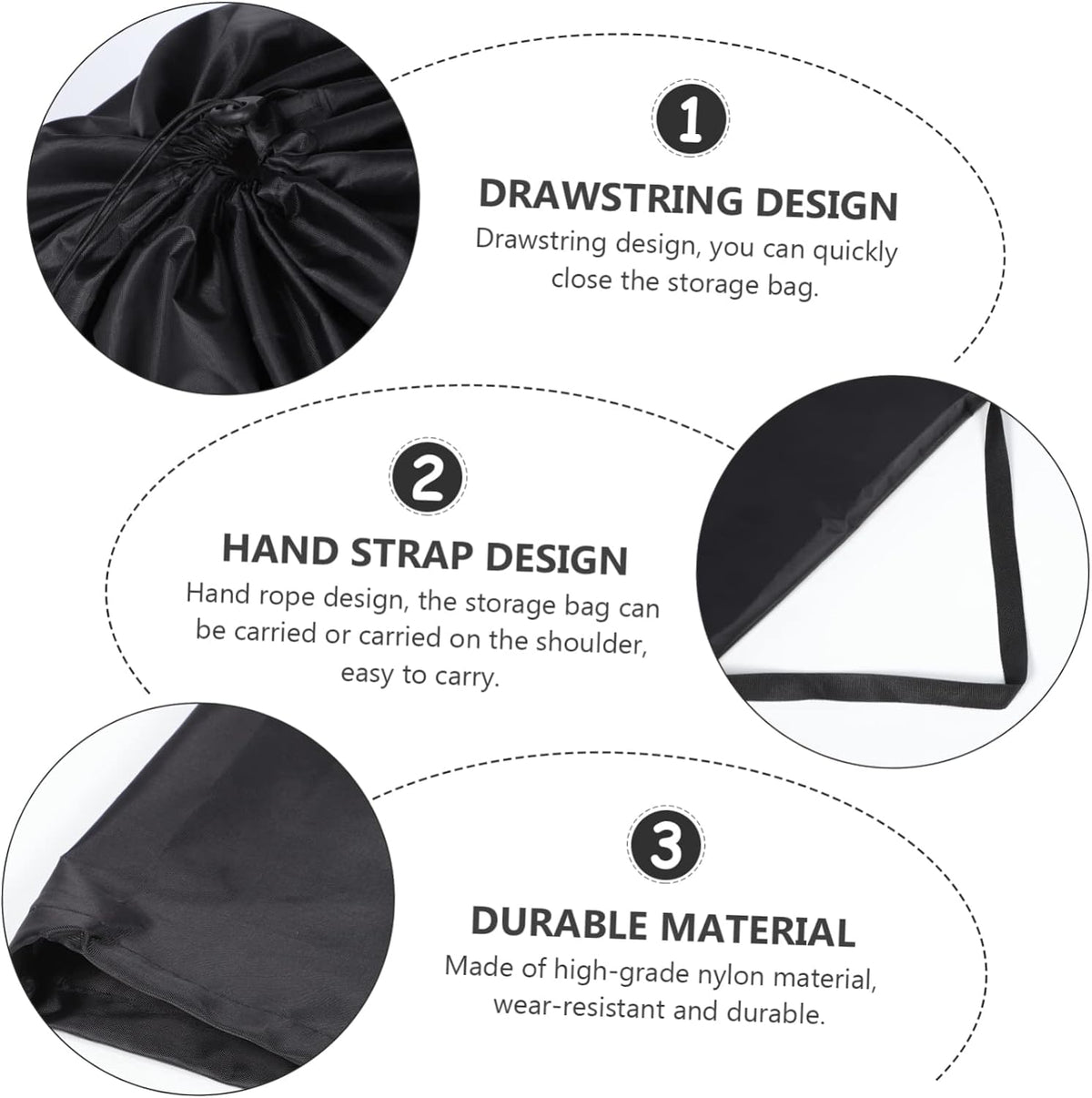 Extra Large Stroller Storage Bag for Airplane Travel Sturdy Foldable Stroller Travel Cover for Families Go