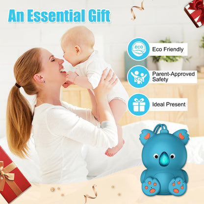 Portable White Noise Baby Sound Machine with Bluetooth Speaker and Timer