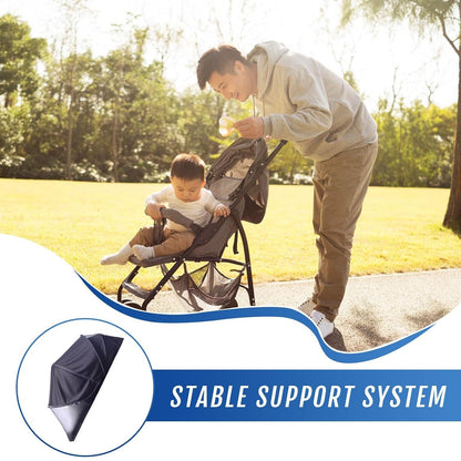 Stroller Cover for Sun - UPF50+ Canopy Extender, Breathable Shade