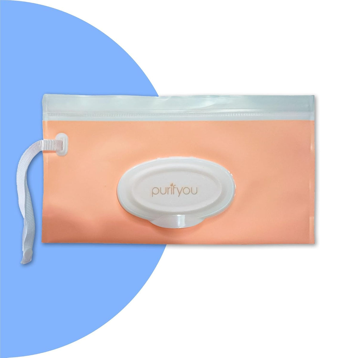 Portable Baby Wipe Case Travel Holder - Refillable Wipe Dispenser Pouches, Keeps Wipes Fresh & Moist, Lightweight, Durable, for Car, Diaper Bag, Stroller, Home & Travel (Set of 5, Pink)