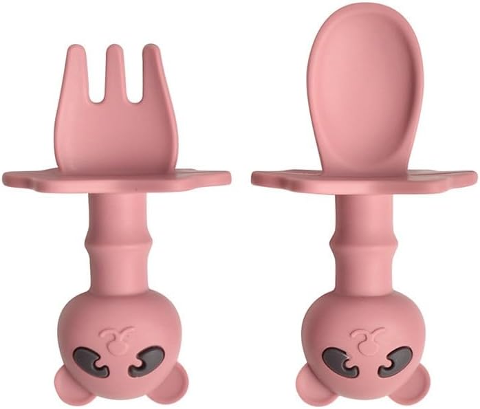 15-Piece Silicone Baby Feeding Set: Includes Suction Plates, Sippy Cup, Bowls, Utensils, Bib – Baby Led Weaning Essentials, BPA-Free, Dishwasher & Microwave Safe (Beige)