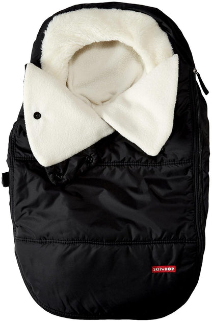 All Seasons Baby Car Seat Cover 4 in 1 Universal Fit with UPF40+ Sunshade and Water Resistant Fabric Oat