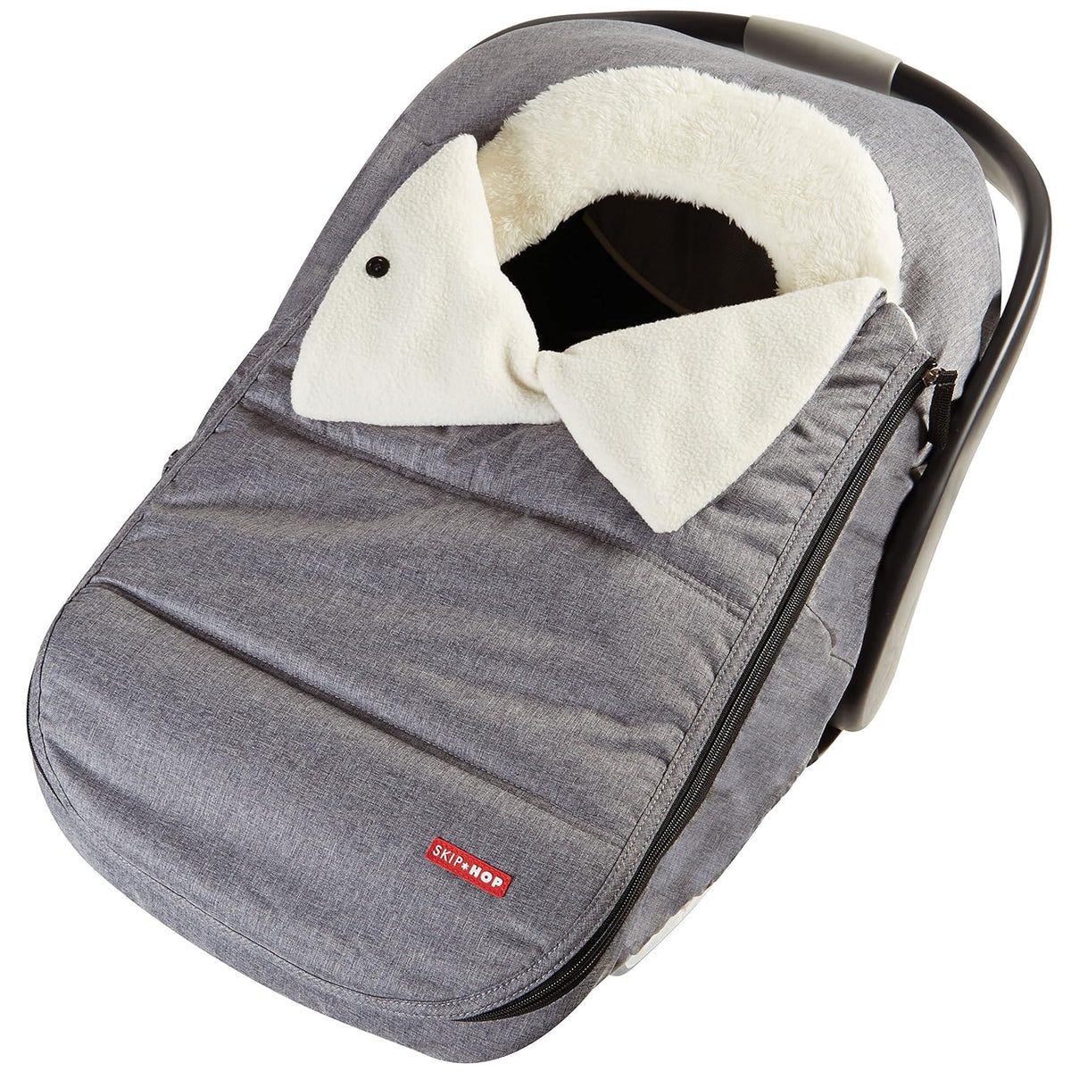 All Seasons Baby Car Seat Cover 4 in 1 Universal Fit with UPF40+ Sunshade and Water Resistant Fabric Oat