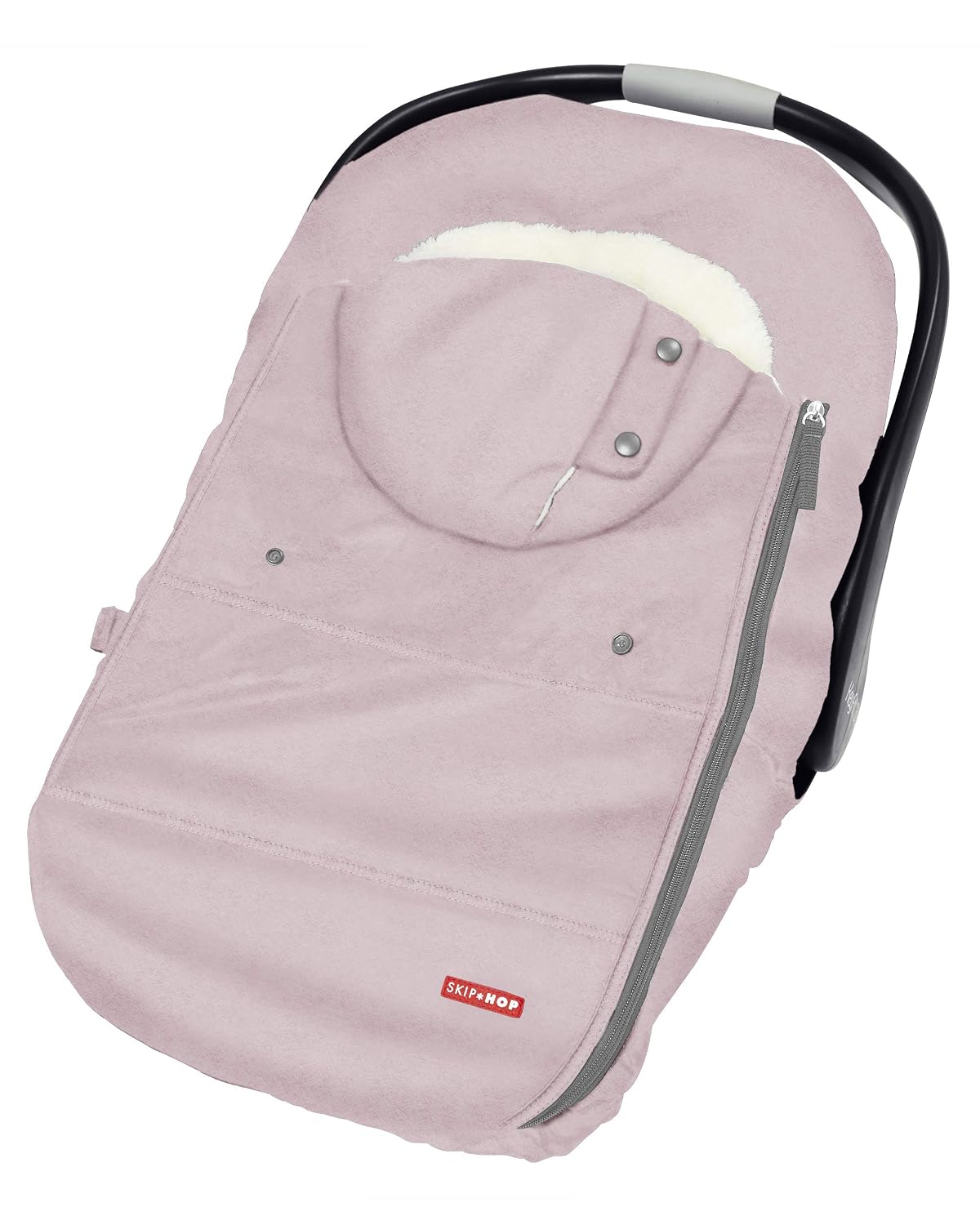 All Seasons Baby Car Seat Cover 4 in 1 Universal Fit with UPF40+ Sunshade and Water Resistant Fabric Oat