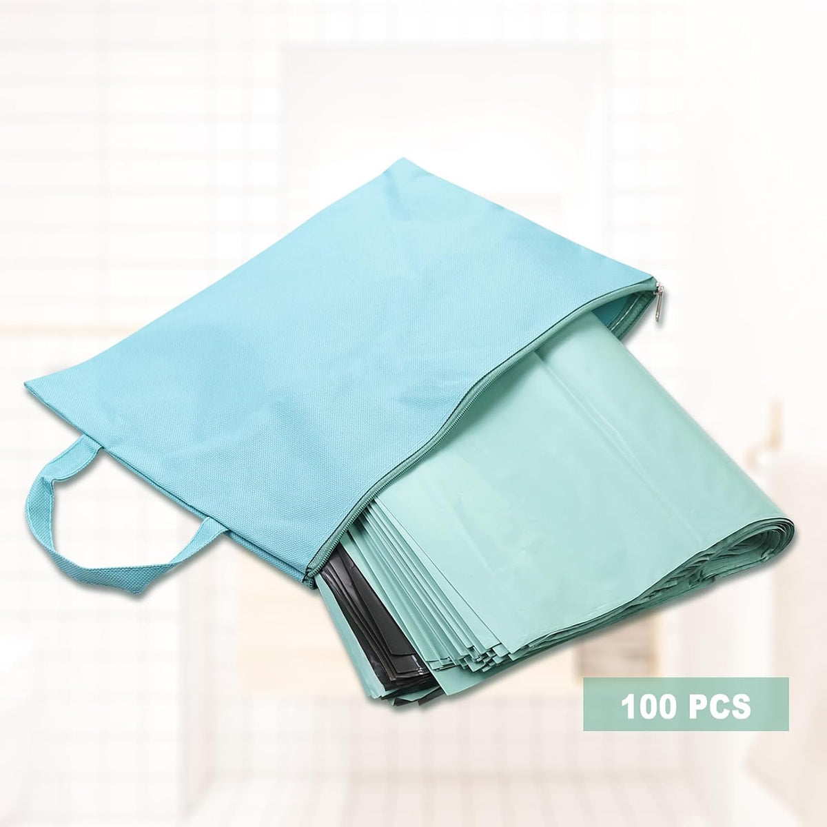 Adult Diaper Disposal,100 Pack Plastic Bag for Adult Diaper Disposal