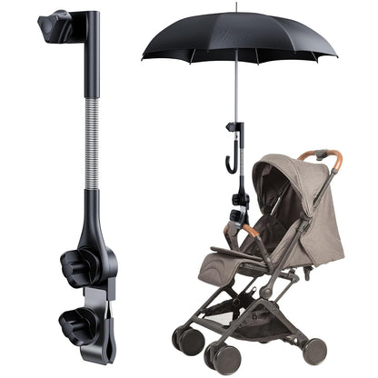 Stroller Umbrella Attachment, 300° Adjustable Chair Umbrella Holder