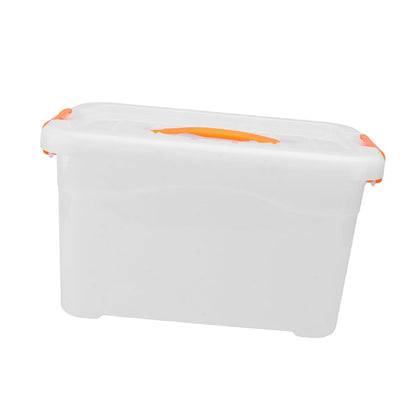 Large 10L Plastic Toy Storage Box Handle for Home Organization