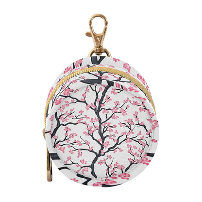 Beautiful Cherry Blossoms Baby Pacifier Holder Case, Dustproof Portable Storage Box for Diaper Bag Purse, Pacifier Storage Container for Boys & Girls