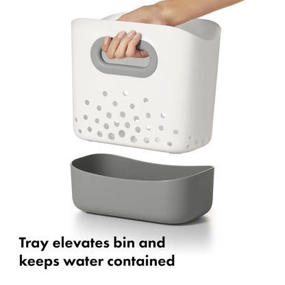 Stand Up Bath Toy Storage Organizer, Large, 7.1 L