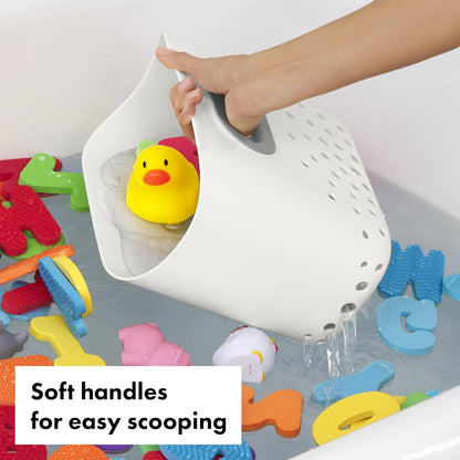 Stand Up Bath Toy Storage Organizer, Large, 7.1 L