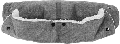 Stroller Insulated Gloves Oxford Fabric Plush Hand Muff