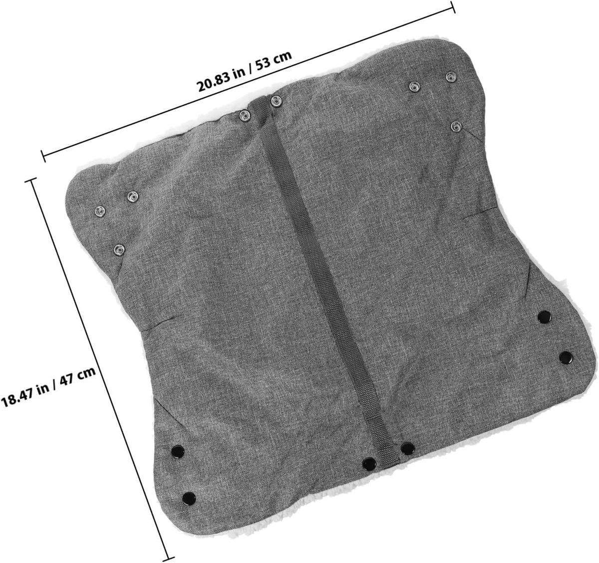 Stroller Insulated Gloves Oxford Fabric Plush Hand Muff