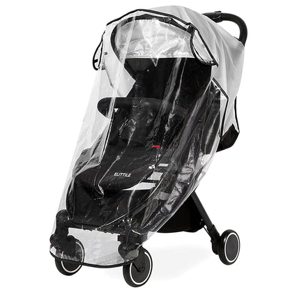 Stroller Rain Cover Windproof & Rainproof Stroller Rain Cover Foldable for Protect from Dust Snow, Baby Travel Weather Shield.