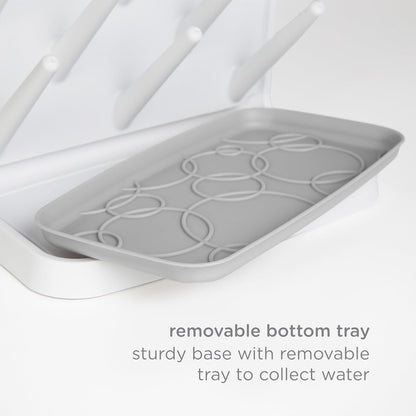Vertical Baby Bottle Drying Rack, Space Saving Countertop Bottle Dryer