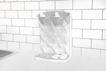 Vertical Baby Bottle Drying Rack, Space Saving Countertop Bottle Dryer