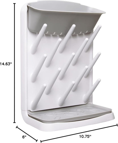 Vertical Baby Bottle Drying Rack, Space Saving Countertop Bottle Dryer