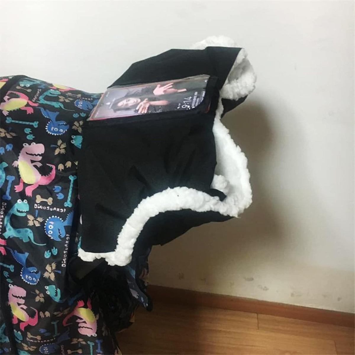 Infant Stroller Hand Muffs Stroller Handlebar Gloves Winter Anti-Freeze Stroller Mittens Stroller Accessories