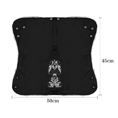 Infant Stroller Hand Muffs Stroller Handlebar Gloves Winter Anti-Freeze Stroller Mittens Stroller Accessories