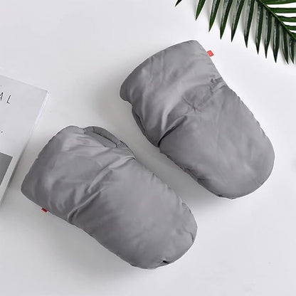 Infant Stroller Hand Muffs Stroller Handlebar Gloves Winter Anti-Freeze Stroller Mittens Stroller Accessories