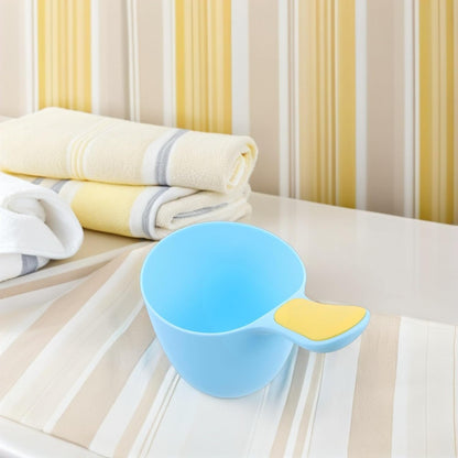 3pcs Mug with Ergonomic Nonslip Handle for Comfortable Shampooing and Hair Washing, Pp Material Rinse Cup Designed for Newborns, Bathing Accessory for Skin