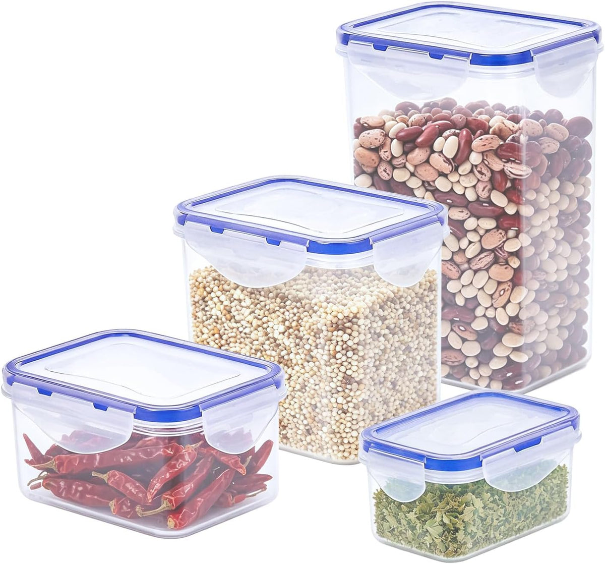 Round Food Storage Containers, 1.25 cup 10 oz, 12-Piece
