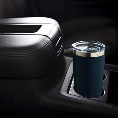20oz Stainless Steel Tumbler Bulk Double Wall Vacuum Coffee Cup Insulated Travel Mug with Lid and Straw Durable Powder Coated Insulated Coffee Cup for Cold & Hot Drinks (silver, 4 pack